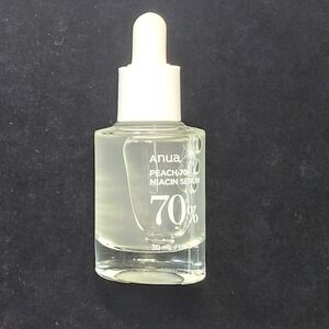 Anua peach 70 niacin serum glass application bottle Skin Hydration Calming Serum